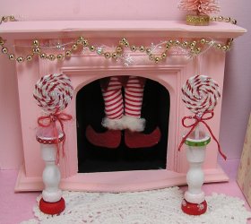 Topiary Candy Cane Free Shipping